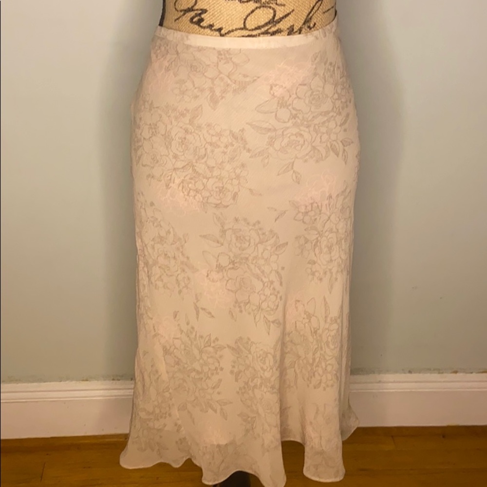 Merona Floral Flowy Skirt